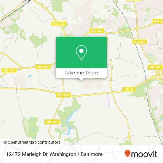 12472 Marleigh Dr, Bowie, MD 20720 map