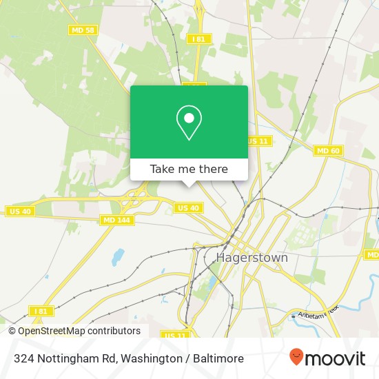 324 Nottingham Rd, Hagerstown, MD 21740 map