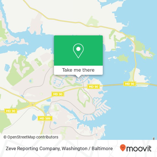 Mapa de Zeve Reporting Company, 20 Ivanhoe Ct