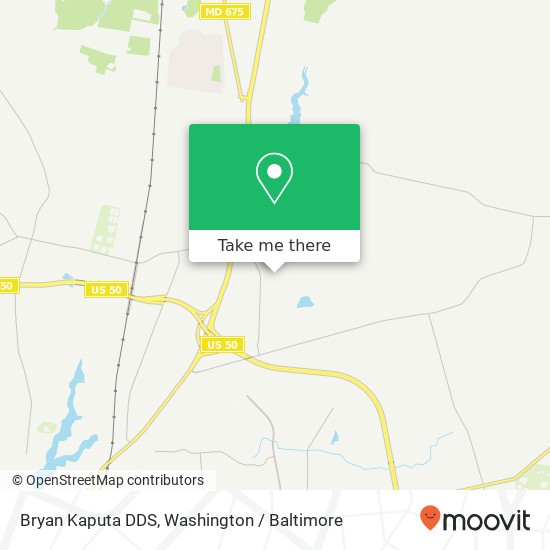 Mapa de Bryan Kaputa DDS, 2315 E Naylor Mill Rd