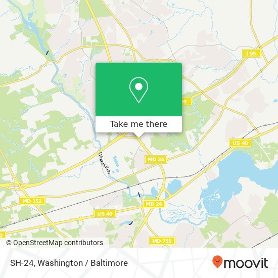 SH-24, Abingdon, MD 21009 map