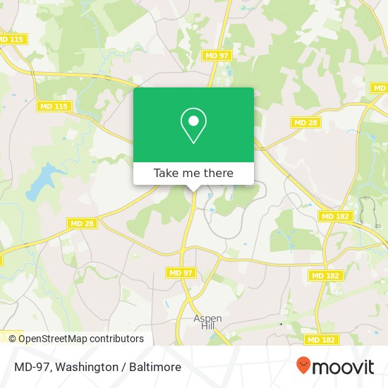 MD-97, Silver Spring, MD 20906 map