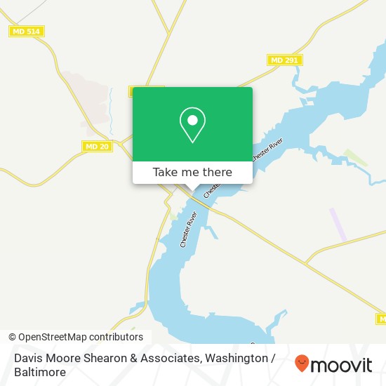 Mapa de Davis Moore Shearon & Associates, 207 N Water St