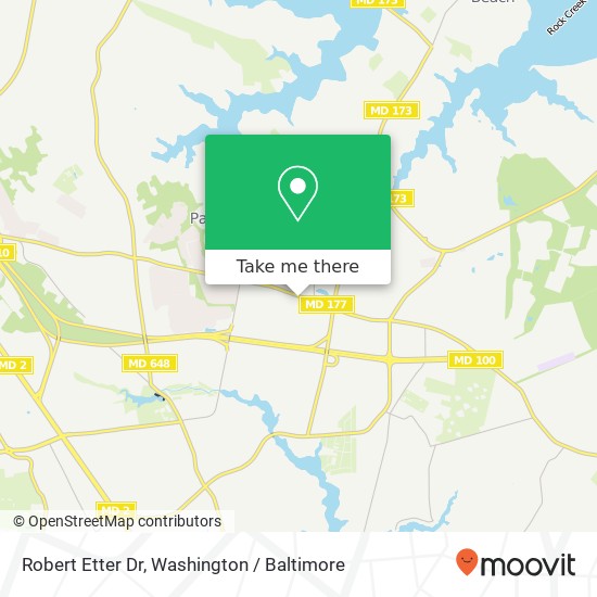 Robert Etter Dr, 3007 Mountain Rd map