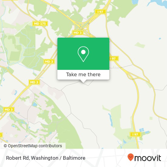 Mapa de Robert Rd, Crownsville, MD 21032
