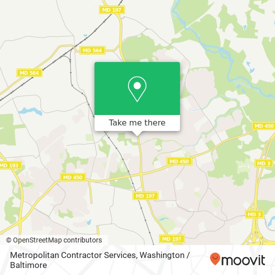 Metropolitan Contractor Services, 6806 Laurel Bowie Rd map