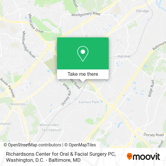 Richardsons Center for Oral & Facial Surgery PC map