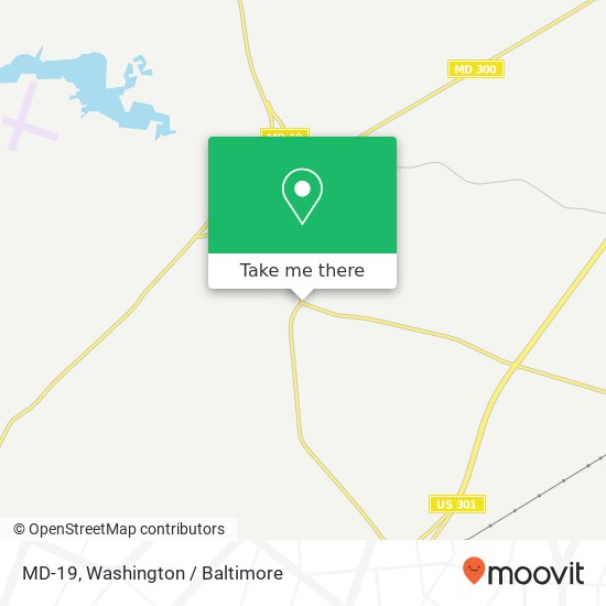 Mapa de MD-19, Church Hill, MD 21623