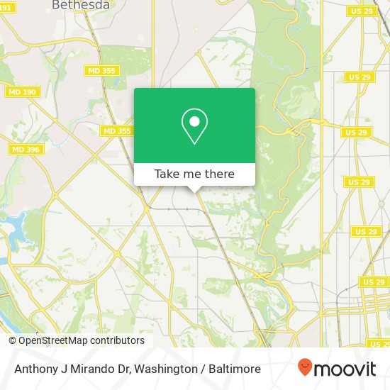 Anthony J Mirando Dr, 4530 Connecticut Ave NW map