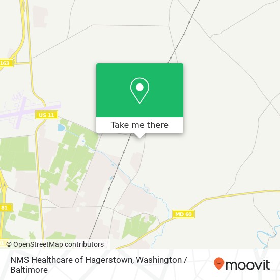 NMS Healthcare of Hagerstown, 14014 Marsh Pike Hagerstown, MD 21742 map