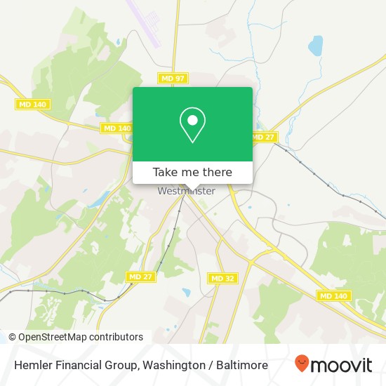 Mapa de Hemler Financial Group, 2 Locust Ln