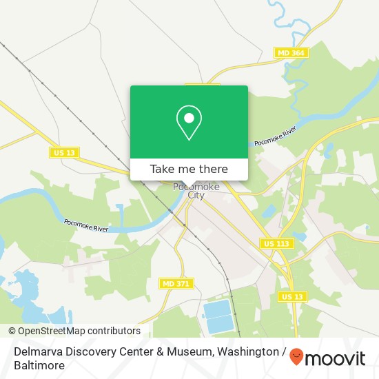Delmarva Discovery Center & Museum map