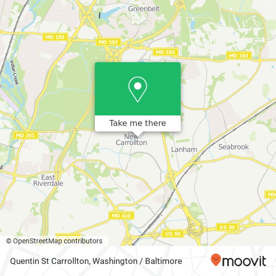 Quentin St Carrollton, New Carrollton, MD 20784 map