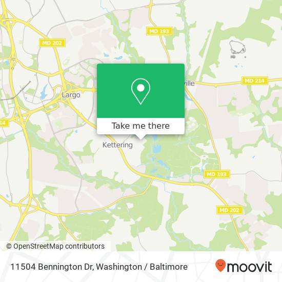 11504 Bennington Dr, Upper Marlboro, MD 20774 map