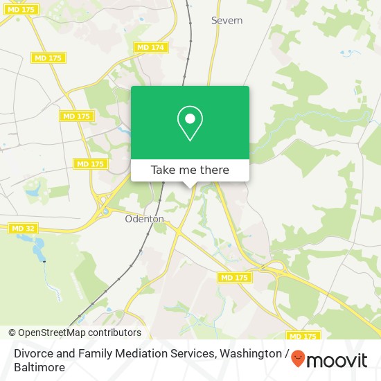 Mapa de Divorce and Family Mediation Services, 8288 Telegraph Rd