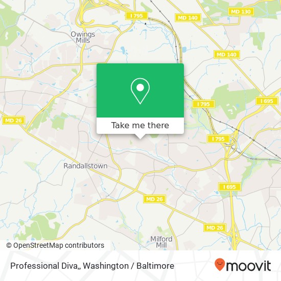 Professional Diva,, 3917 Algiers Rd map