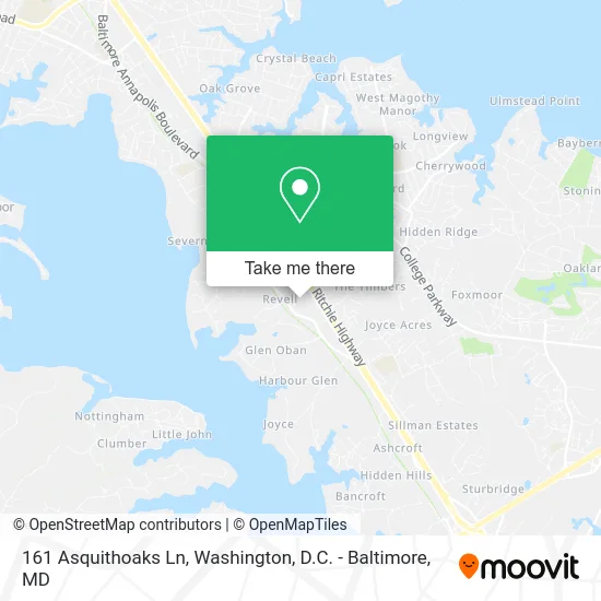 161 Asquithoaks Ln map