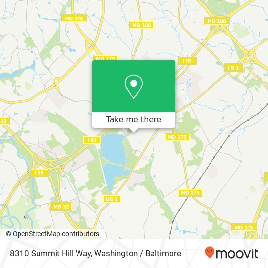 8310 Summit Hill Way, Jessup, MD 20794 map