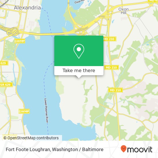 Fort Foote Loughran, Fort Washington, MD 20744 map