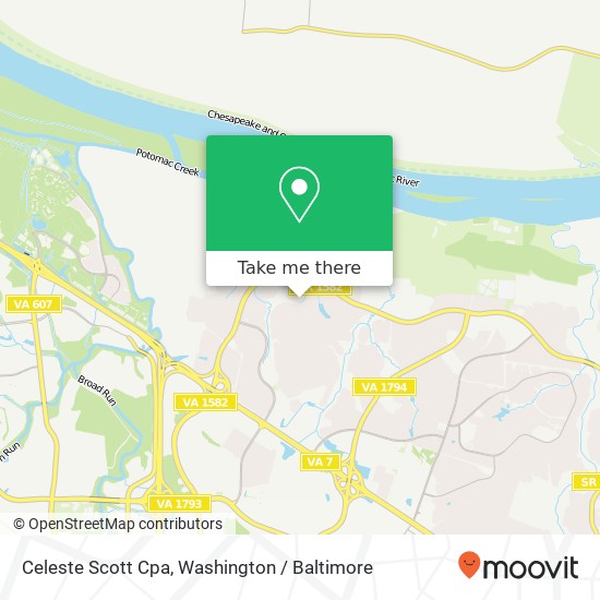 Mapa de Celeste Scott Cpa, 28 Westmoreland Dr