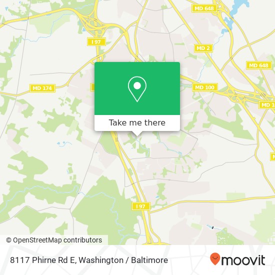 8117 Phirne Rd E, Glen Burnie, MD 21061 map