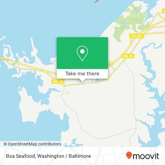 Mapa de Bsa Seafood, 4913 Main St