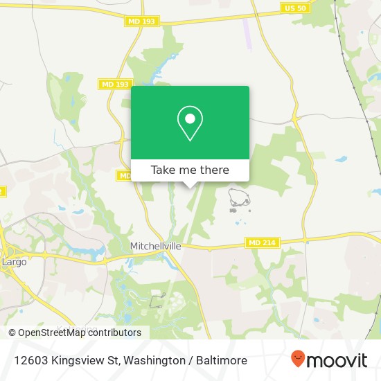 12603 Kingsview St, Bowie, MD 20721 map