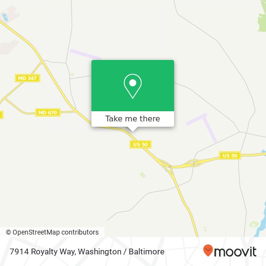 7914 Royalty Way, Salisbury, MD 21801 map