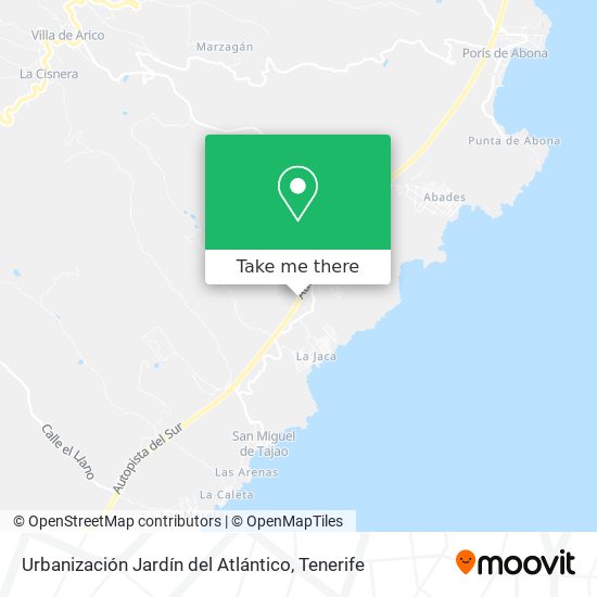 Urbanización Jardín del Atlántico map