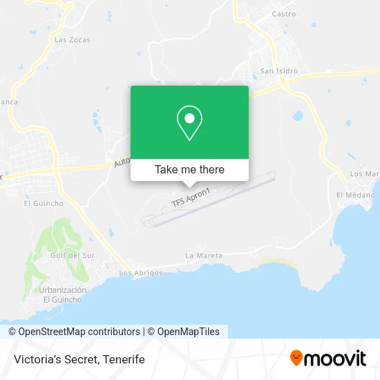 Victoria’s Secret map