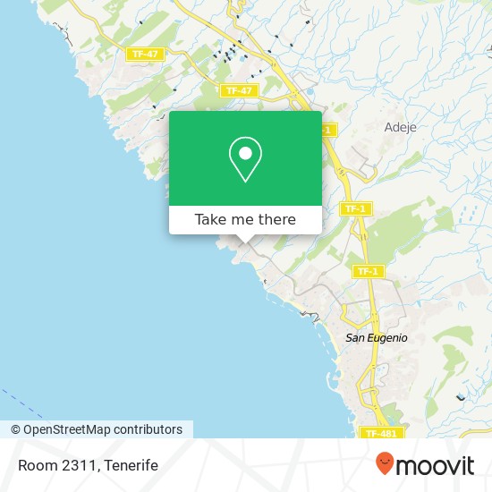 Room 2311 map