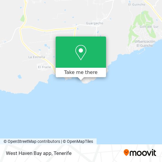 West Haven Bay app map