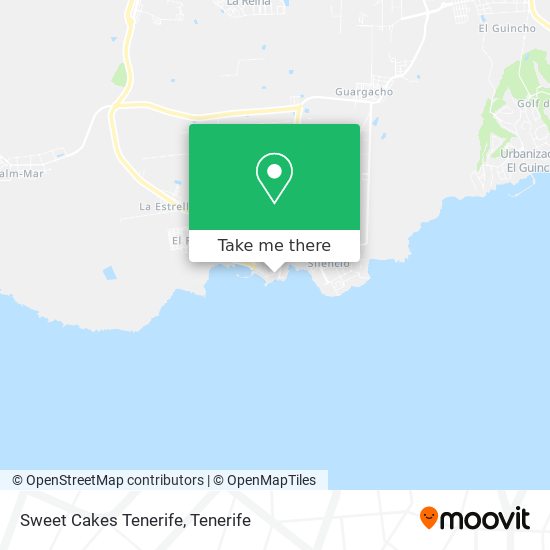 Sweet Cakes Tenerife map