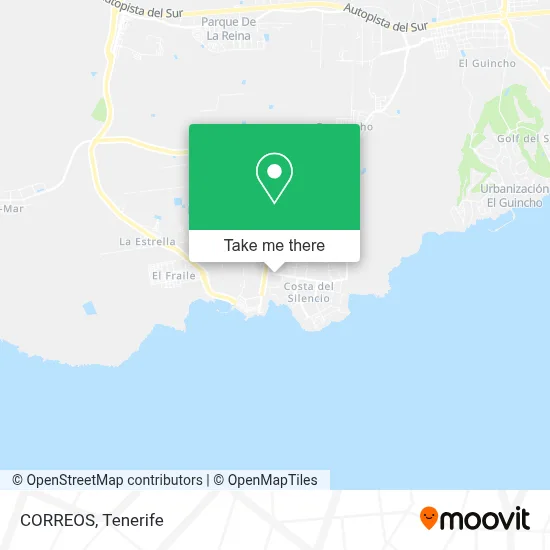 CORREOS map