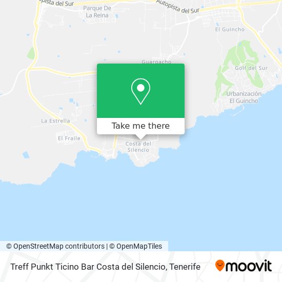 Treff Punkt Ticino Bar Costa del Silencio map