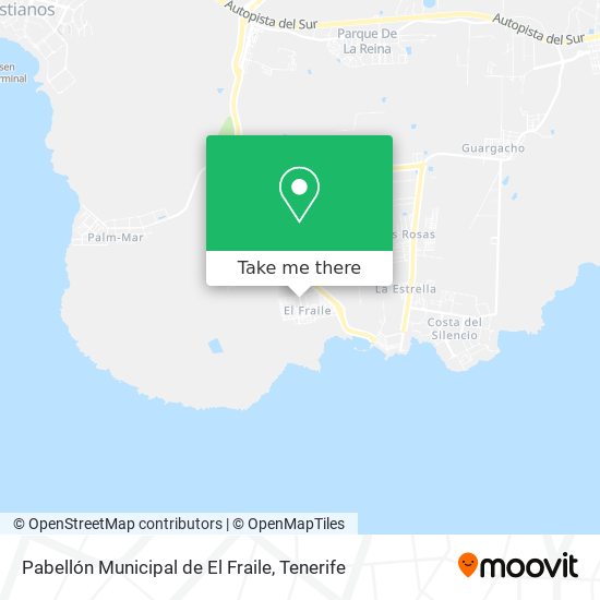 Pabellón Municipal de El Fraile map