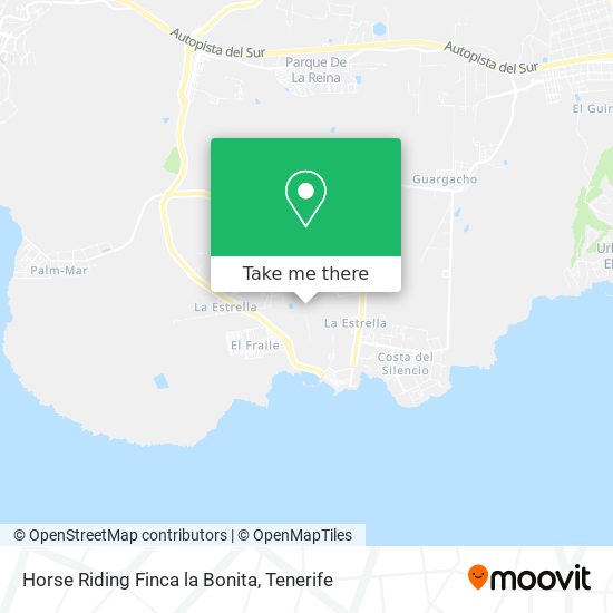 Horse Riding Finca la Bonita map