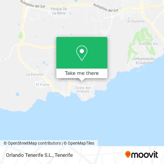 Orlando Tenerife S.L. map