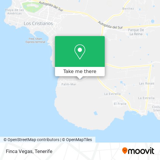 Finca Vegas map