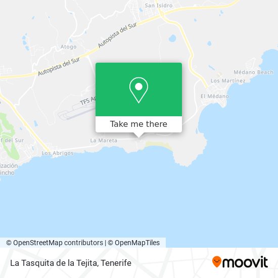 La Tasquita de la Tejita map