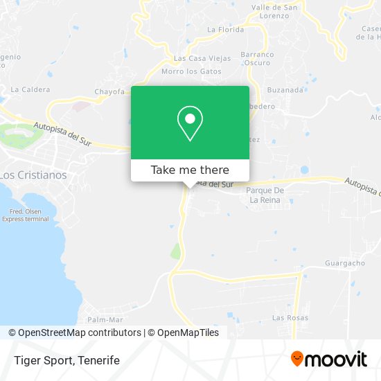 Tiger Sport map