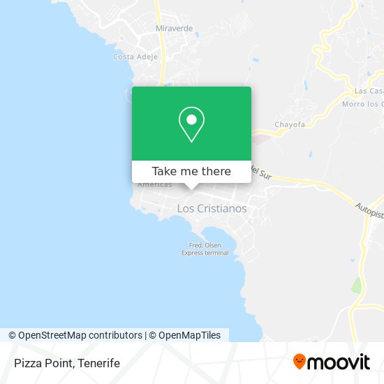 Pizza Point map