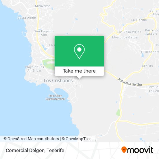 Comercial Delgon map