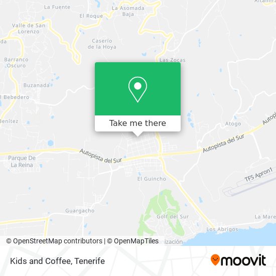 Kids and Coffee map