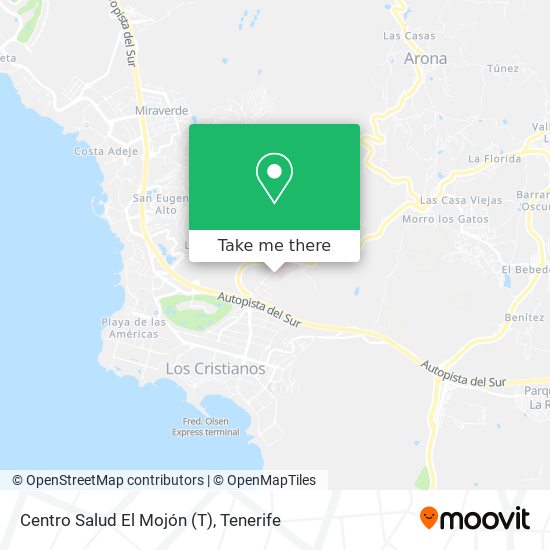Centro Salud El Mojón (T) map