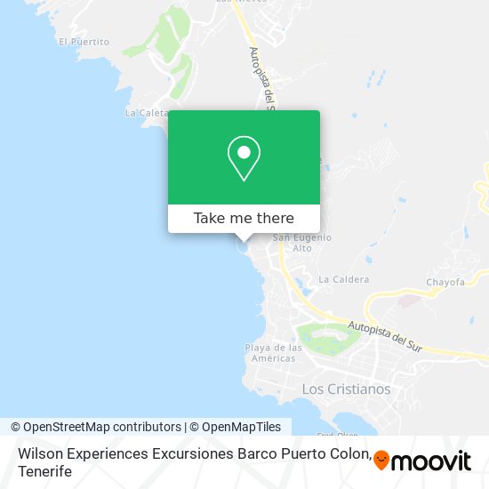 Wilson Experiences Excursiones Barco Puerto Colon map