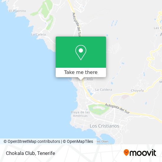 Chokala Club map