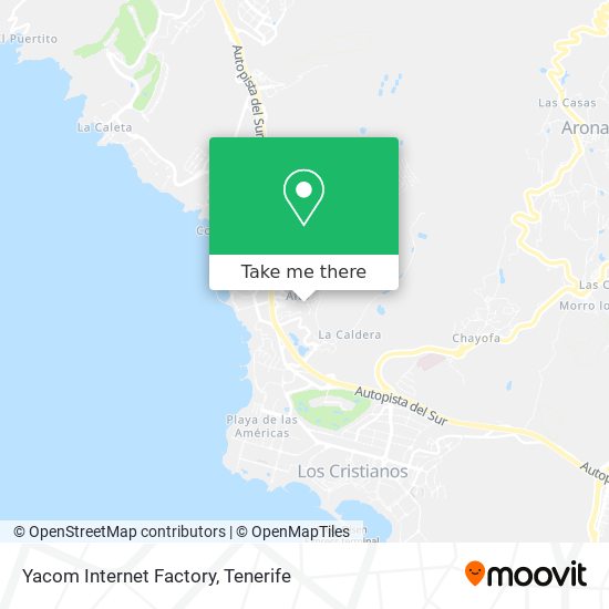 Yacom Internet Factory map