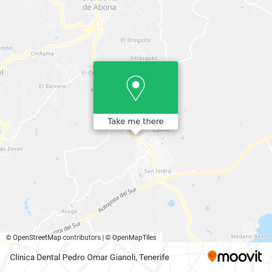 Clínica Dental Pedro Omar Gianoli map