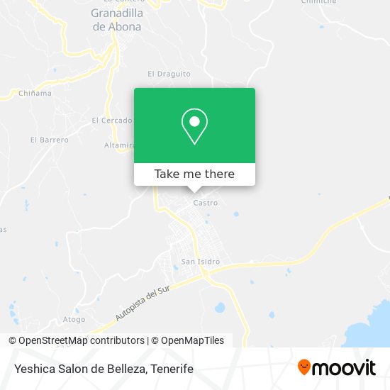 Yeshica Salon de Belleza map